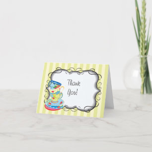 Victorian tea party thank you notes