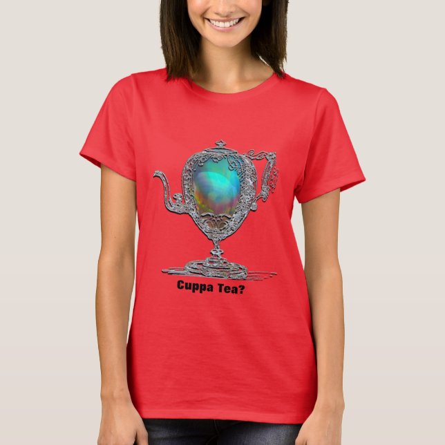 Victorian Teapot T-Shirt (Front)