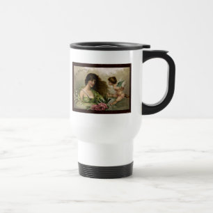 Victorian to My Valentine Love's Question Gifts Travel Mug