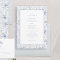 Victorian Toile French Blue Classic Wedding 