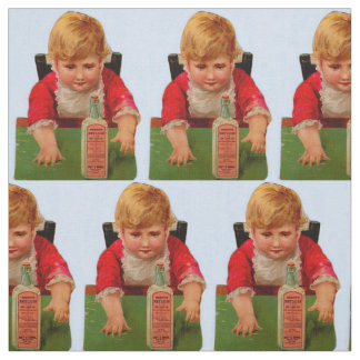 Victorian trade card: Scott's Emulsion Castor Oil Fabric