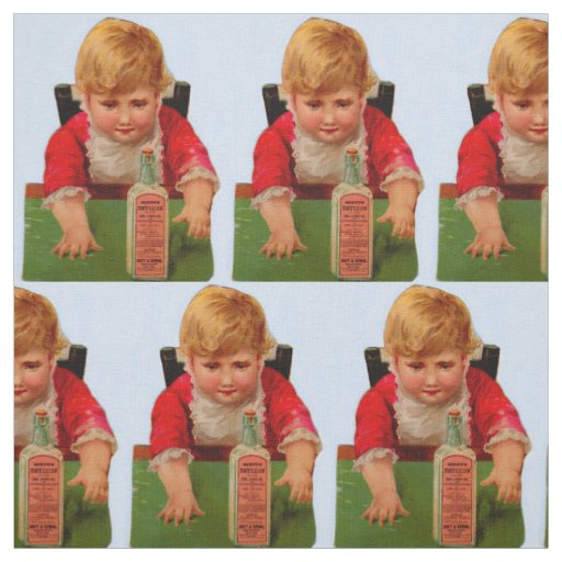 Victorian trade card: Scott's Emulsion Castor Oil Fabric