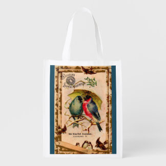 Victorian trade card Standard Sewing Machine Co. Grocery Bag