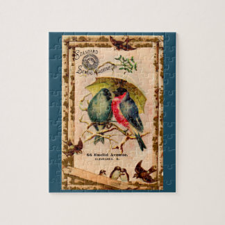 Victorian trade card Standard Sewing Machine Co. Jigsaw Puzzle
