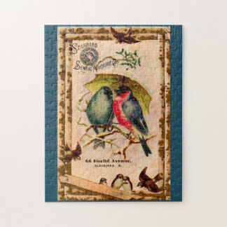 Victorian trade card Standard Sewing Machine Co. Jigsaw Puzzle