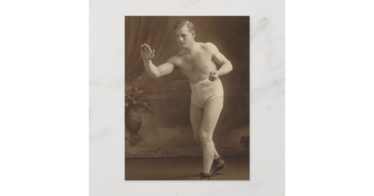 Victorian Underwear Model Postcard