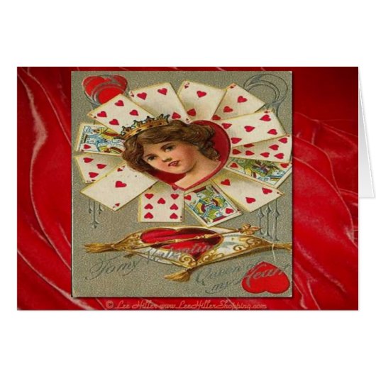 Victorian Valentine The Queen Of Hearts (Front Horizontal)