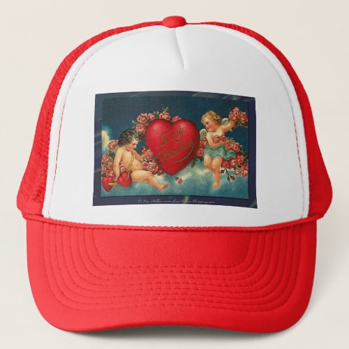 Victorian Valentine To My Valentine Trucker Hat