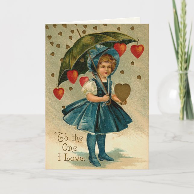 Victorian Valentine's Day Card (Front)