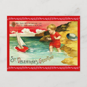 Victorian Valentine's Day Postcard