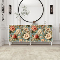 Victorian vintage Floral decoupage Tissue Paper