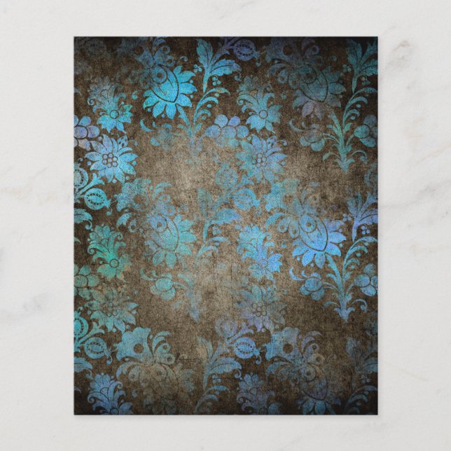 Victorian Vintage Gothic Scrapbook Paper Sheet (Front)