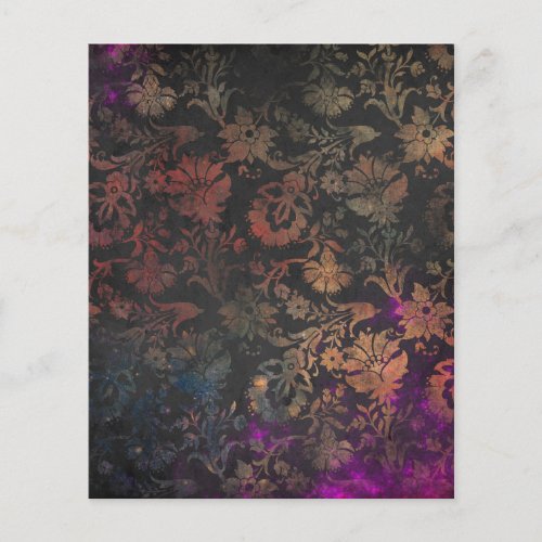 Victorian Vintage Gothic Scrapbook Paper Sheet