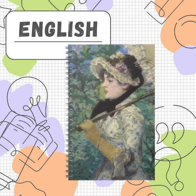 Victorian Vintage Lady Umbrella Notebook (Creator Uploaded)