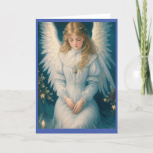 Victorian Vintage Retro Christmas Holiday Card