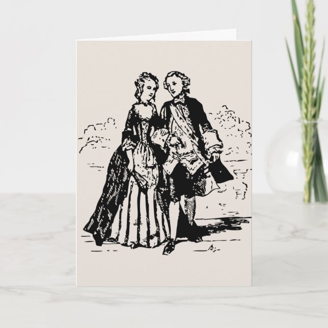 VICTORIAN VINTAGE WEDDING CONGRATULATIONS CARDS (Front)