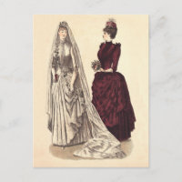 Victorian wedding gown