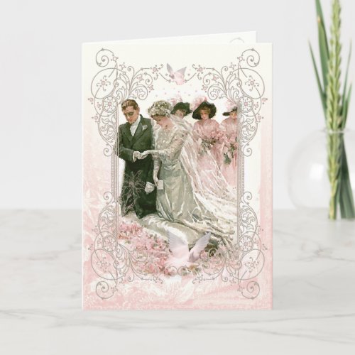 Victorian Wedding _ Greeting Card