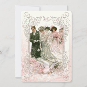 Victorian Wedding - Invitation Card