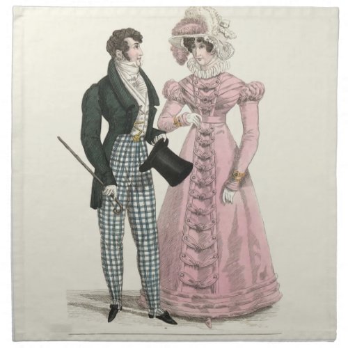 Victorian Wedding Man Woman Dressy Fashion Cloth Napkin