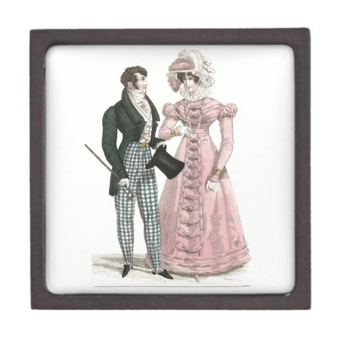 Victorian Wedding Man Woman Dressy Fashion Gift Box