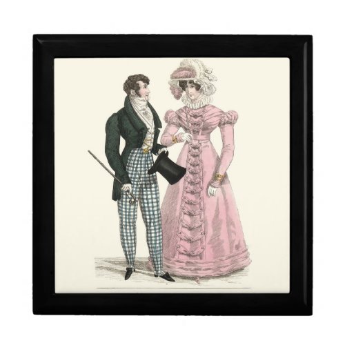 Victorian Wedding Man Woman Dressy Fashion Gift Box
