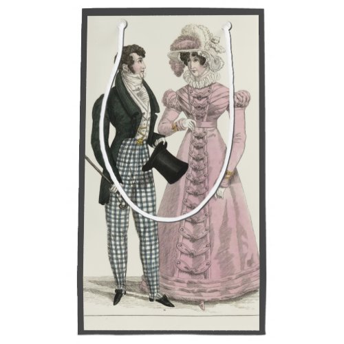 Victorian Wedding Man Woman Dressy Fashion Small Gift Bag