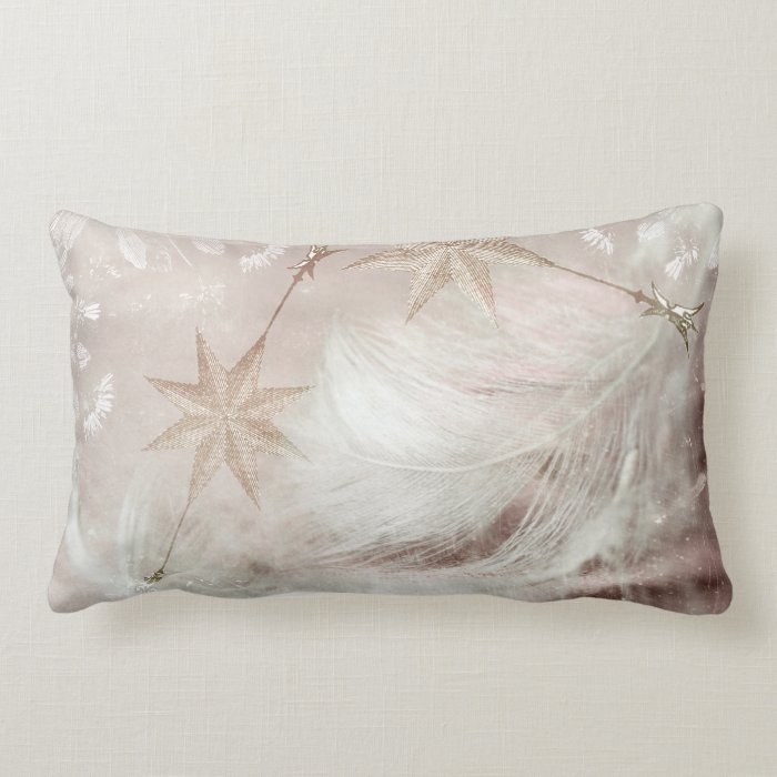 Victorian Winter Wonderland for Girls Feathers Pillows