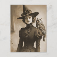 Victorian Witch Sepia Portrait style 11