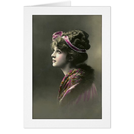 victorian woman hopeful expression (Front)