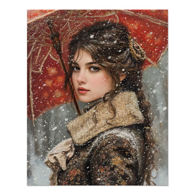 Victorian Woman Poster (Front)