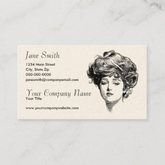 Victorian Women Business Card