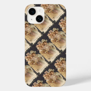 Victorian Women Vintage Christmas Case-Mate iPhone 14 Case