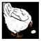 Victorian Woodcut Farm Animals Chicken and Egg