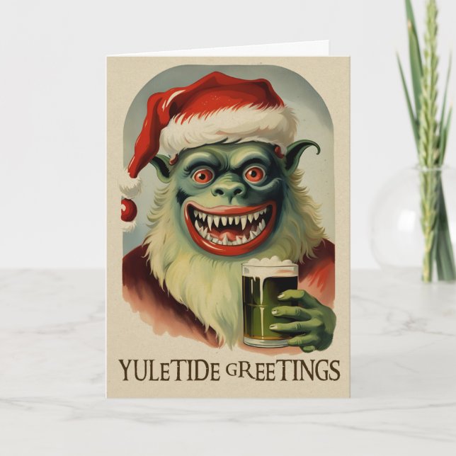 Victorian Xmas Imp Card (Front)