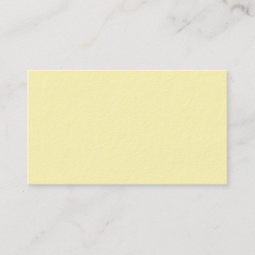 Customizable Victorian Yellow - Pale Yellow Template Blank Business Card