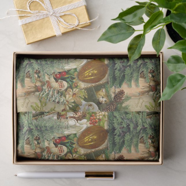 Victorian Yuletide Splendor Tissue Paper (Gift)