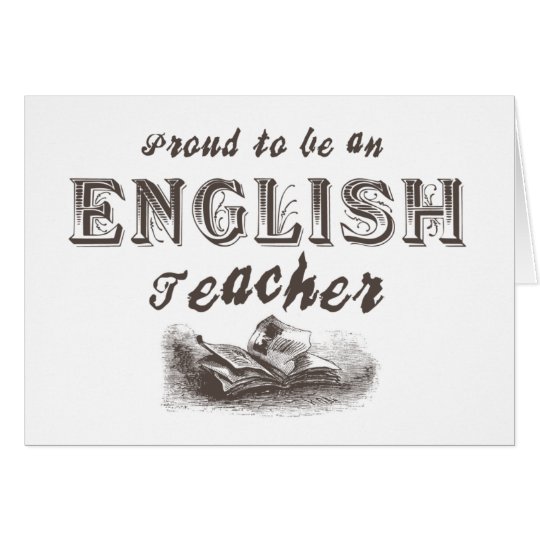 VictorianProudEnglishTeacher Card