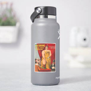 Victorine, The Beautiful Parisian Large Woman Sticker