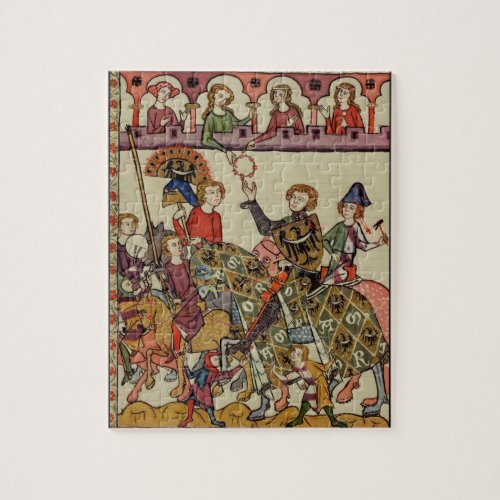 Victorious Knight 14th Century Jigsaw Puzzle