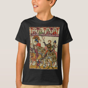 Victorious Knight, 14th Century Medieval Art T-Shirt