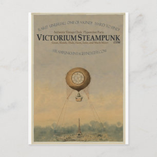 Victorium Steampunk Postcard
