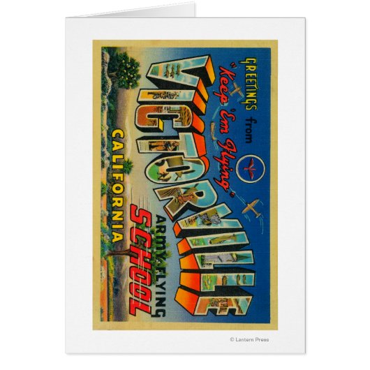 Victorville, California - Army Flying School (Front)