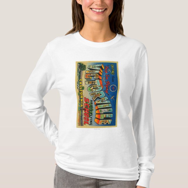 Victorville, California - Army Flying School T-Shirt (Front)