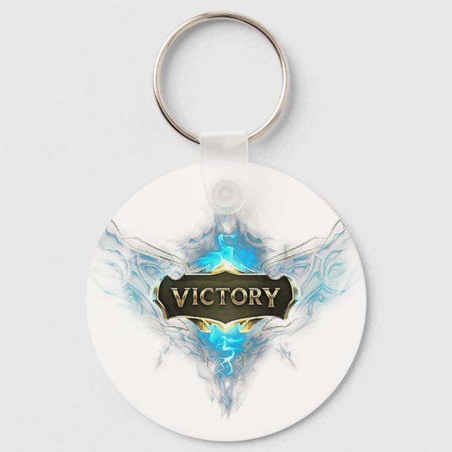 Victory - A Symbol of Triumph and Achievement Keychain (Front)