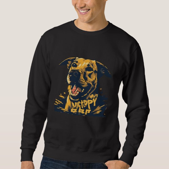 Victory Bar Dog Sweatshirt - Champion Spirit Athle (Front)
