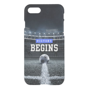 Victory Begins Here - Motivational Mobile Case