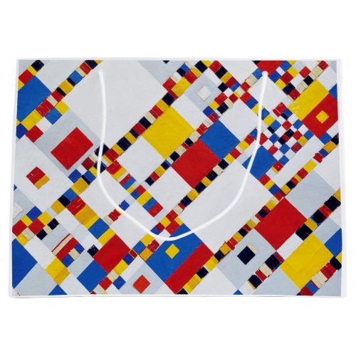 Victory Boogie Woogie Mondrian Large Gift Bag