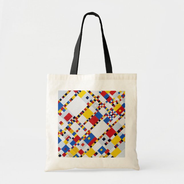 Victory Boogie Woogie, Mondrian Tote Bag (Front)