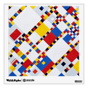 Victory Boogie Woogie, Mondrian Wall Decal